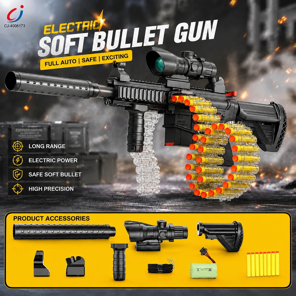 M416 Soft Bullet Toy Gun