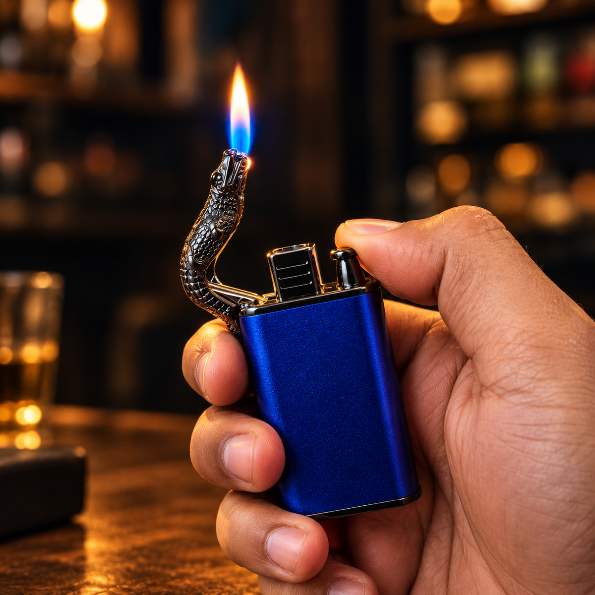 Blue Flame Double Jet Turbo Lighter