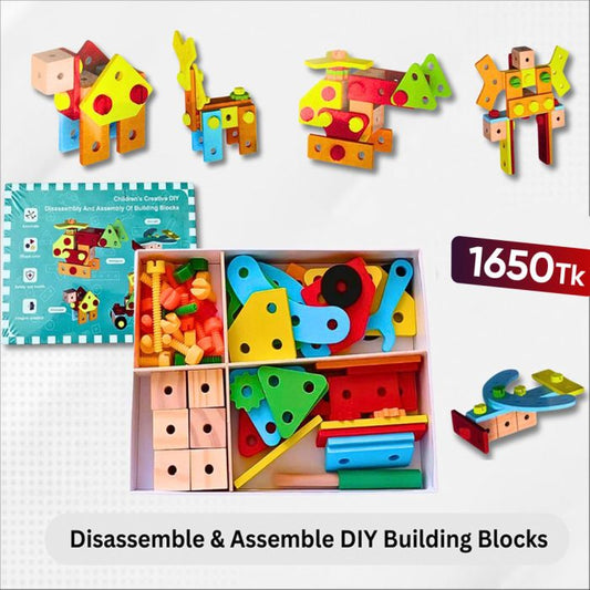DIY Building Assemble Block Set