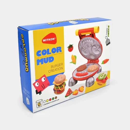 Burger Creation Set - DIY Modeling Clay Set