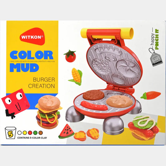 Burger Creation Set - DIY Modeling Clay Set