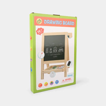 2in1-Double-Sided Educational Wooden Board