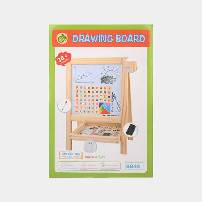 2in1-Double-Sided Educational Wooden Board