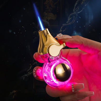 Gourd Shape Spinner Jet Lighter