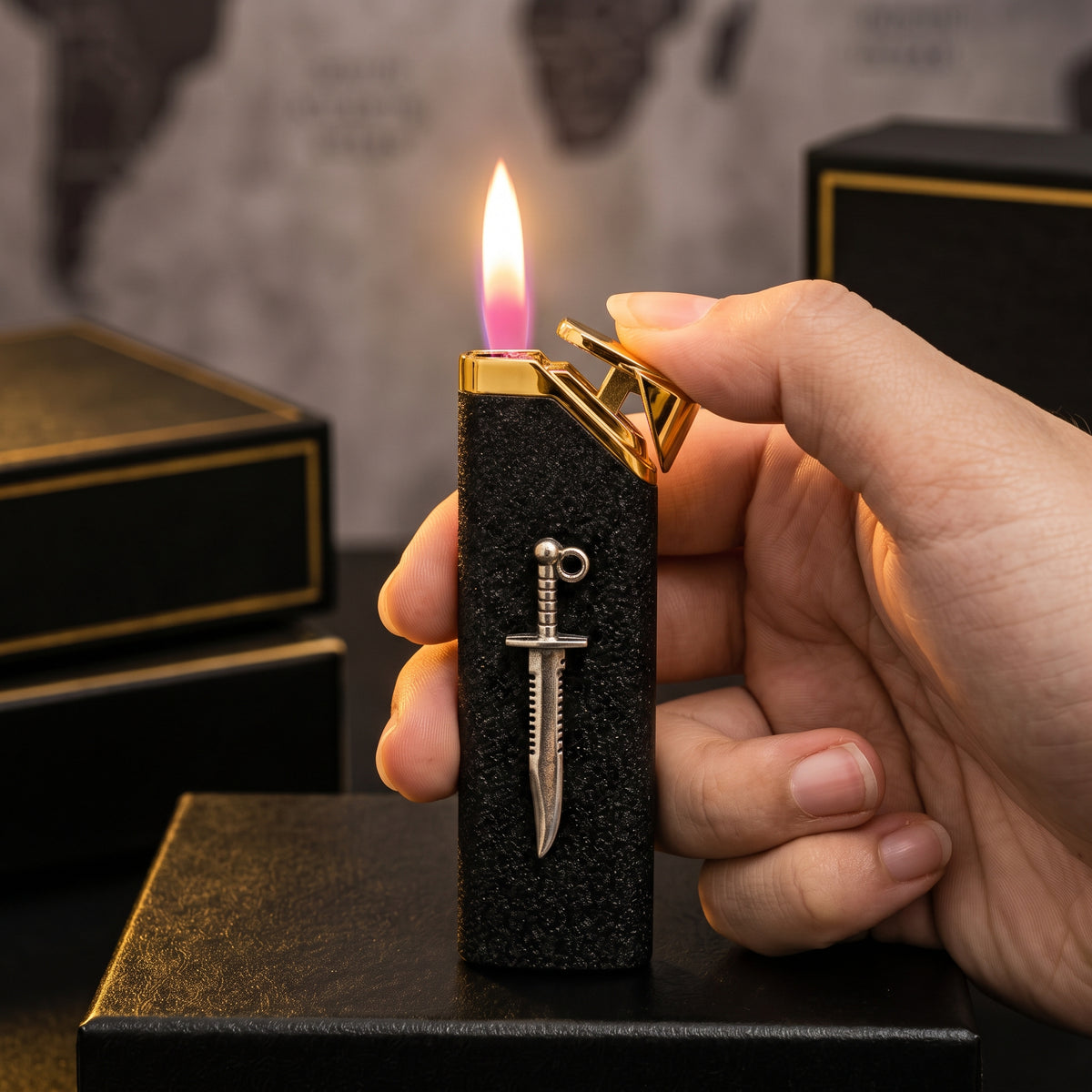 Metal Windproof Refillable Lighter