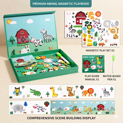 DIY Magnetic Learning Puzzle Set