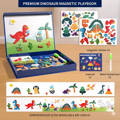 DIY Magnetic Learning Puzzle Set