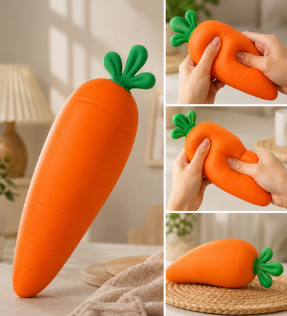 Cute Carrot Squishy Toy – Soft Squeeze & Stress Relief Toy