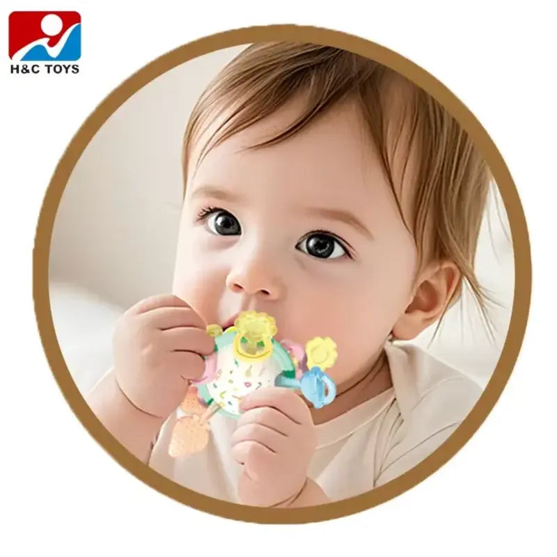 Newborn Baby Gift Box Rattle & Plush Toy Set (8pcs)