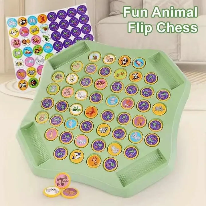 Kids Fruit & Animal Matching Board Game