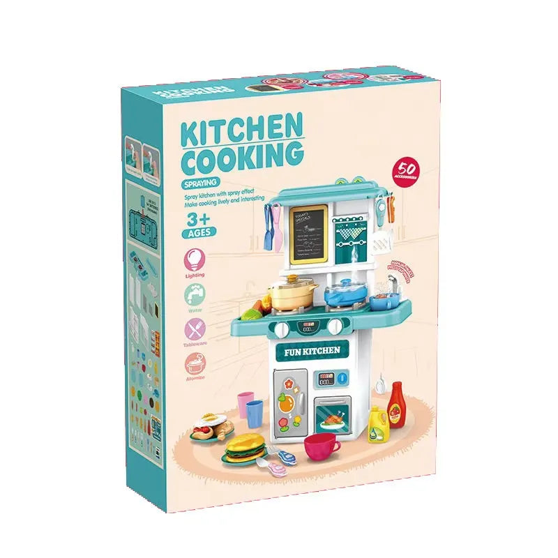 Kids Kitchen Pretend Play Set