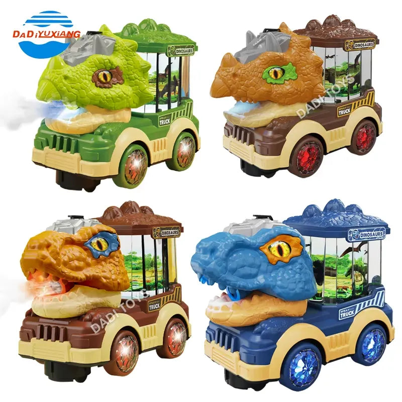 Electric Spray Dinosaur Stunt Truck