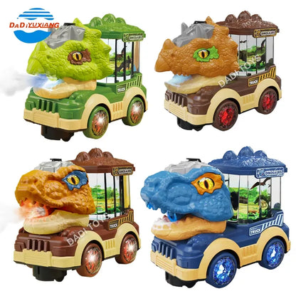Electric Spray Dinosaur Stunt Truck