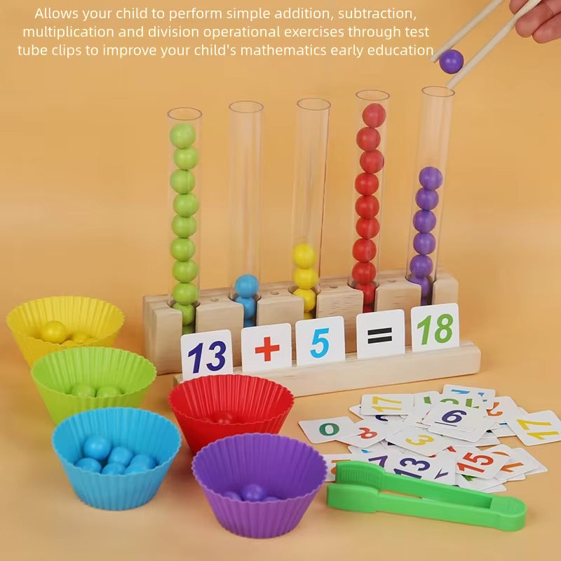 Multi-Function Wooden Learning Board