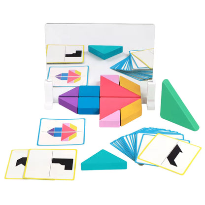 Wooden Geometric Tangram Puzzle