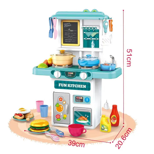Kids Kitchen Pretend Play Set