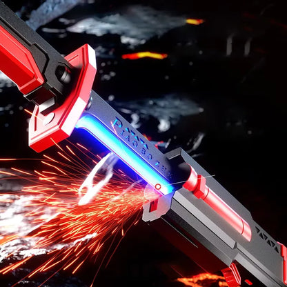 Cyberpunk LED Spark Sword