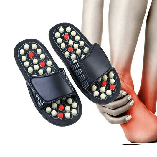Natural Jade Stone Massage Slippers