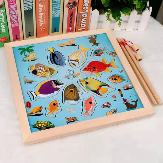 Wooden Fishing Toys