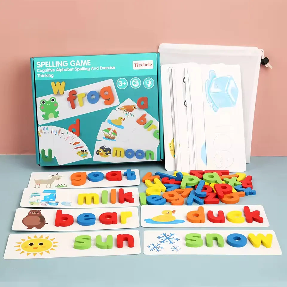 Montessori 3D Letter Puzzle Toy