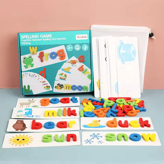 Montessori 3D Letter Puzzle Toy