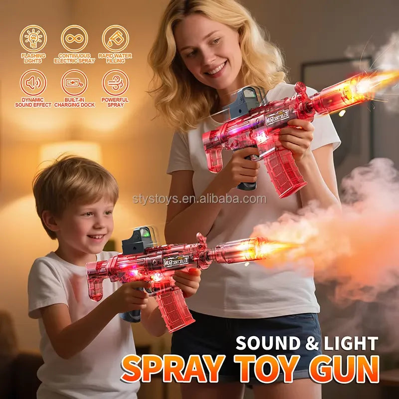 Rechargeable MP5 Toy Blaster with Light & Sound