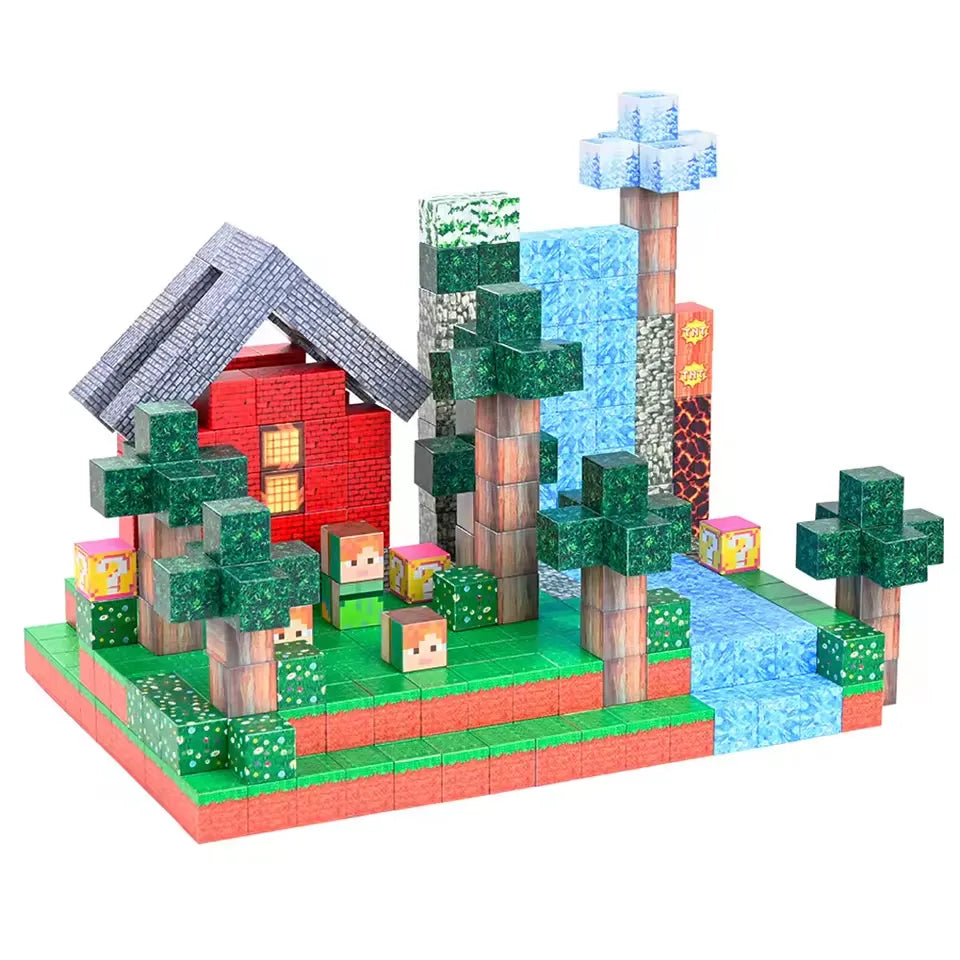 STEM 3D Magnetic Cube Building Set