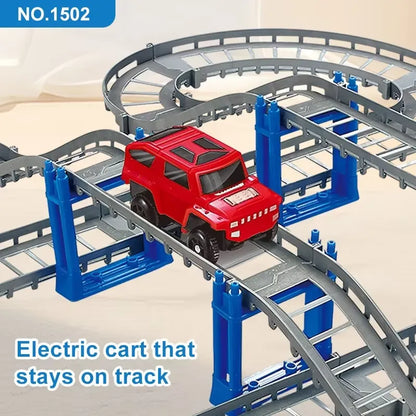 DIY High-Speed Racing Track Car Set