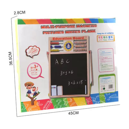 Double Side Wooden Kids Drawing Board
