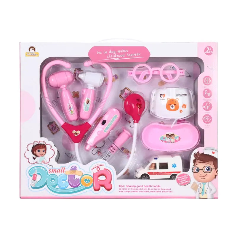 Pink Mini Doctor Dentist Play Set