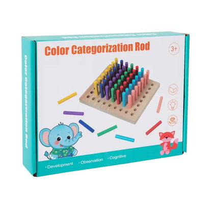 Wooden Color Matching Game