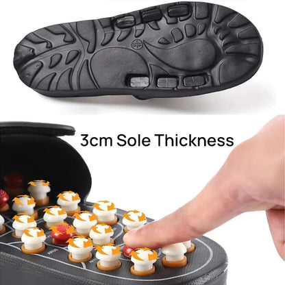 Natural Jade Stone Massage Slippers