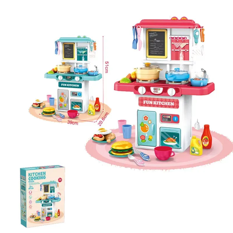 Kids Kitchen Pretend Play Set