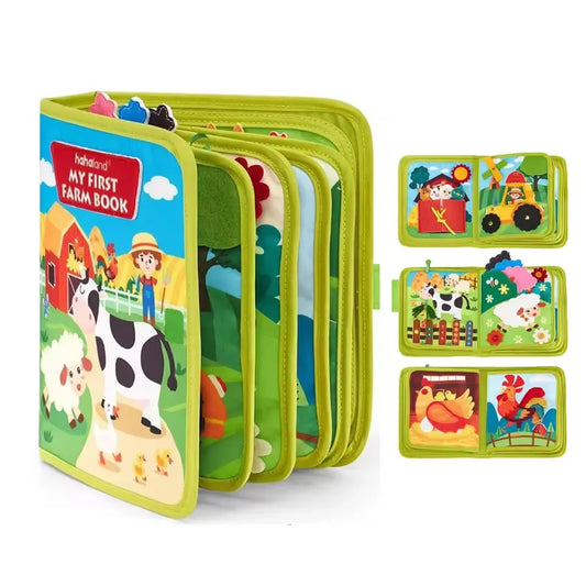 Montessori Felt Cow Quiet Book