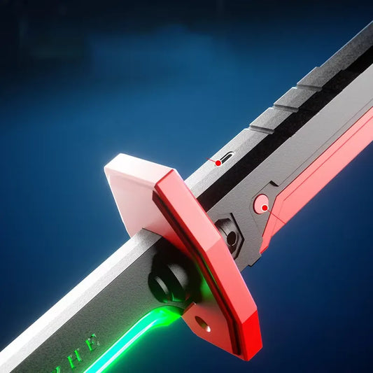 Cyberpunk LED Spark Sword