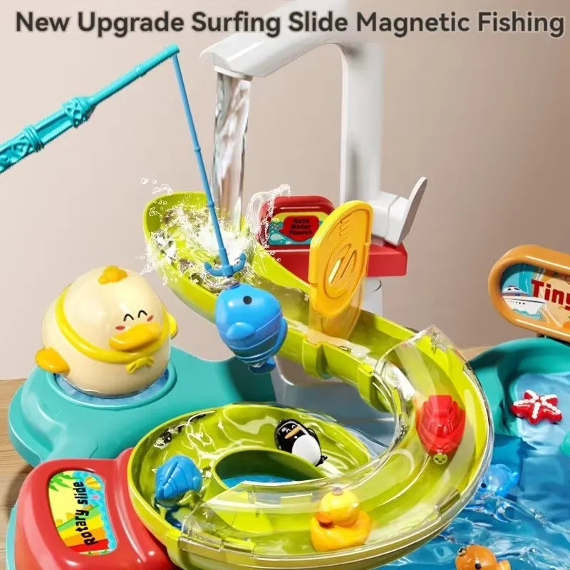 Kids Water Table Fishing Play Set