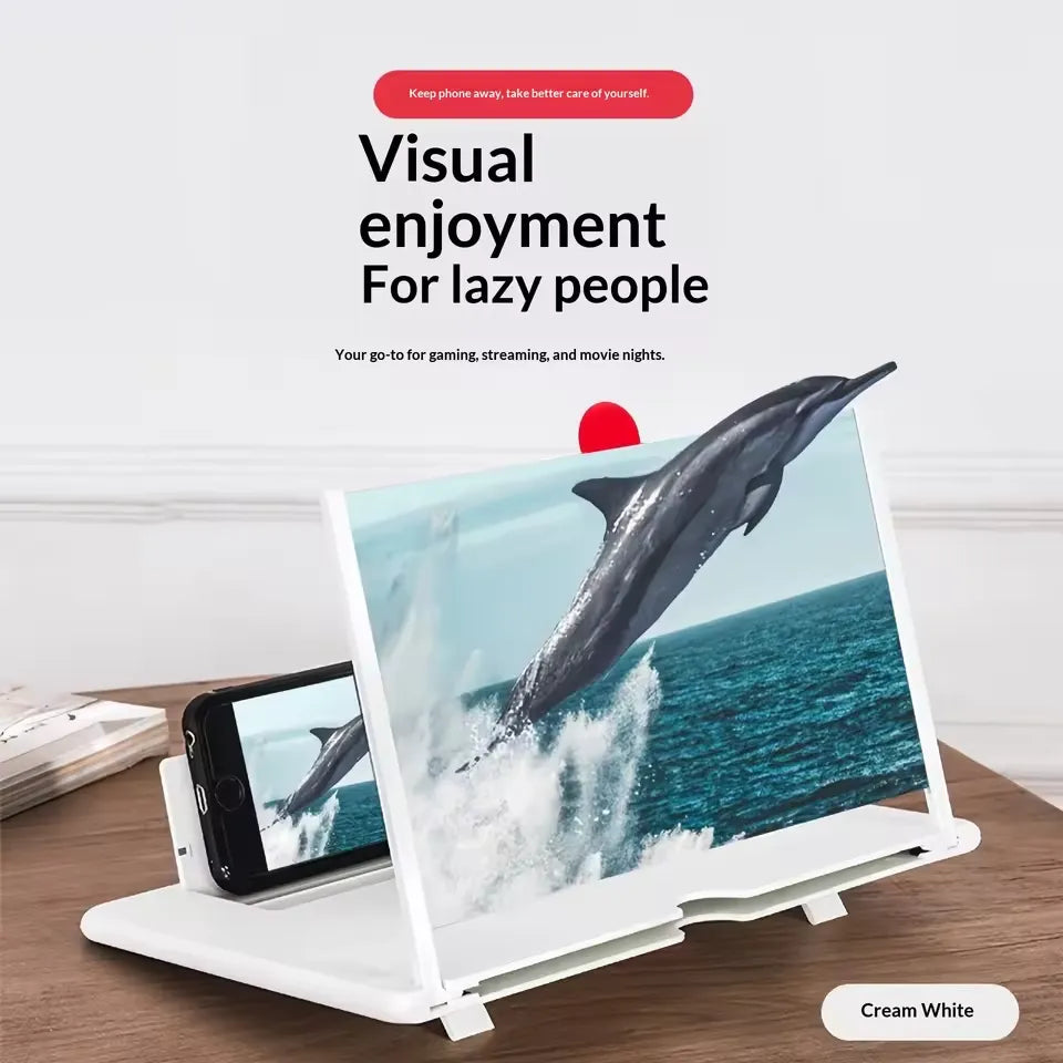3D HD Mobile Phone Screen Magnifier