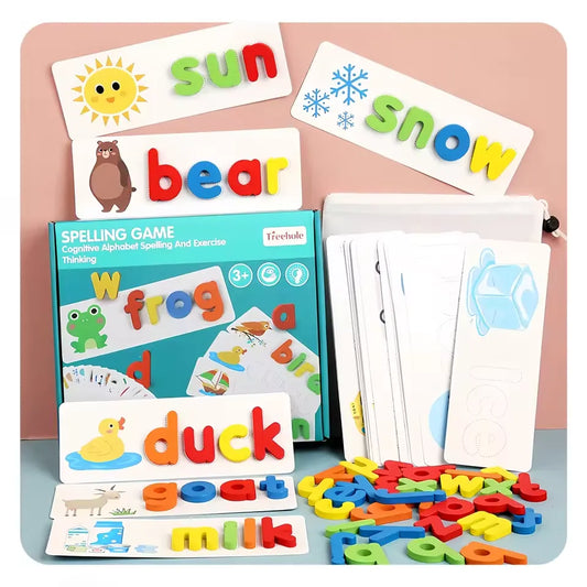 Montessori 3D Letter Puzzle Toy