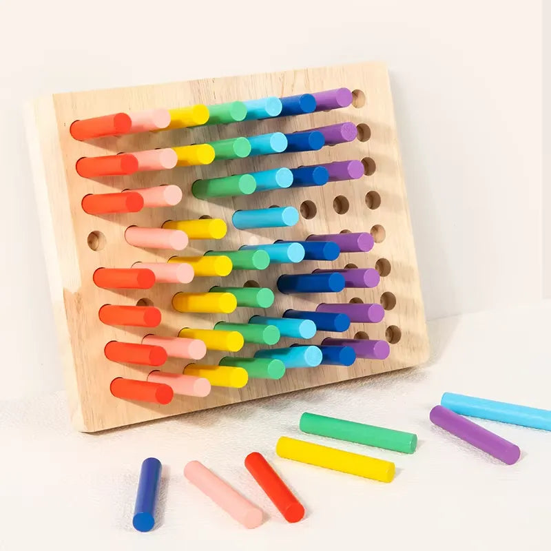 Wooden Color Matching Game