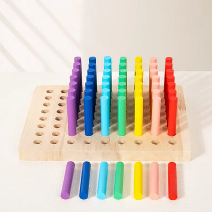 Wooden Color Matching Game