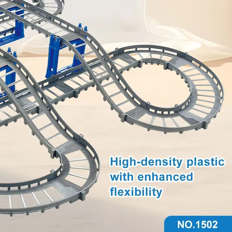 DIY High-Speed Racing Track Car Set