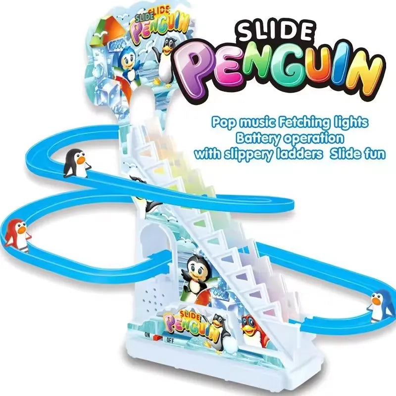 Penguin Automatic Stair Climbing Toy