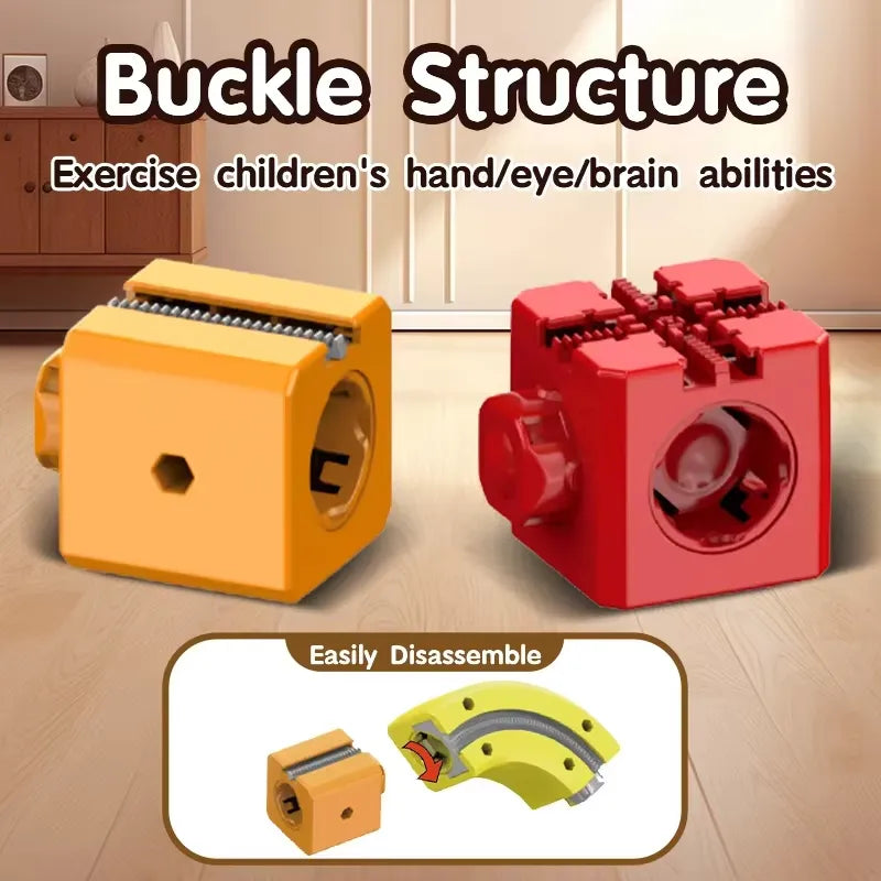 145 PCS Gravity 3D Racing Train Track Set