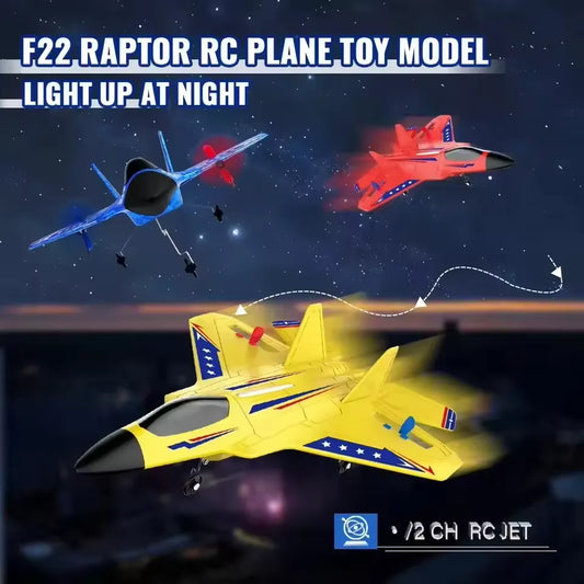 2.4G RC Foam Raptor Airplane