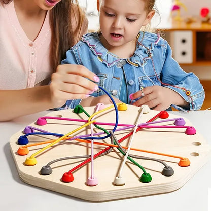 Wooden Rope Breaking Puzzle Game