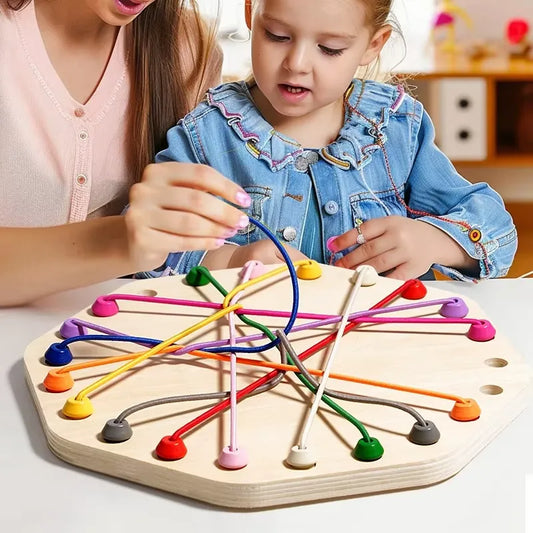 Wooden Rope Breaking Puzzle Game