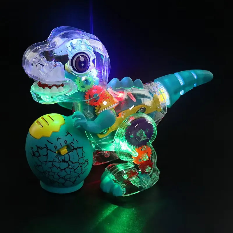 Transparent Gear T-Rex Dinosaur Toy