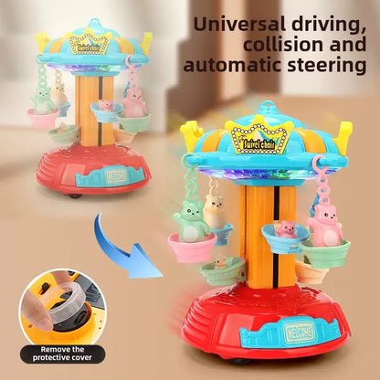Electric Carousel Amusement Park Toy
