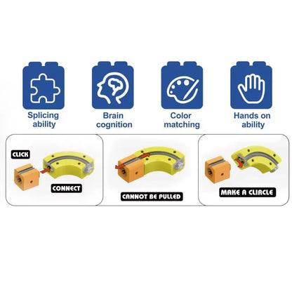 DIY Electric Magic Track Car Set (55 Ps)
