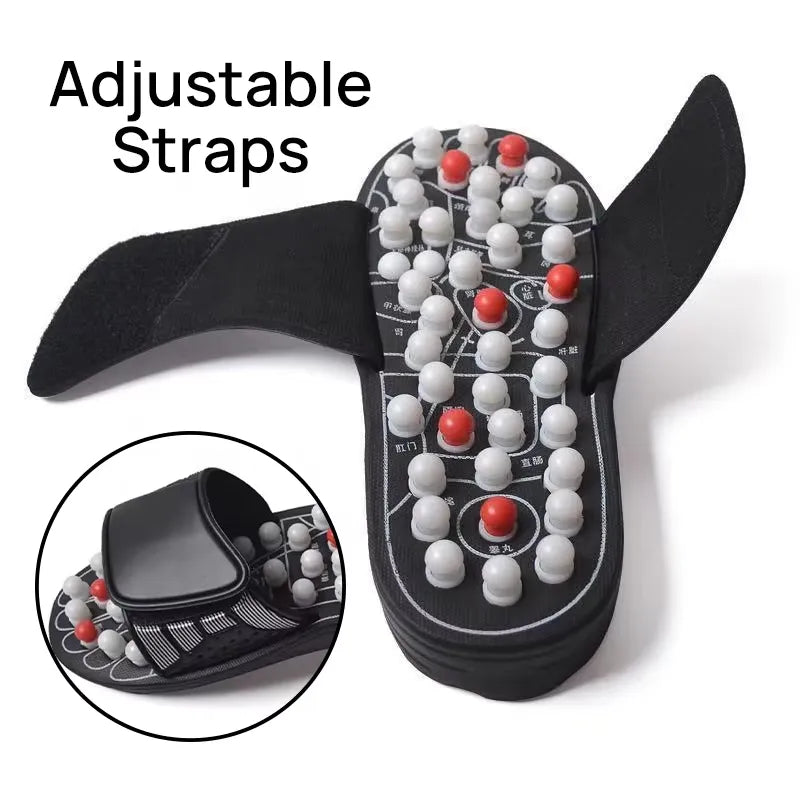 Natural Jade Stone Massage Slippers